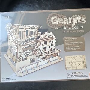 Gearjits Marble Coaster 3D Wooden Puzzle - Gearjits Marble Coaster